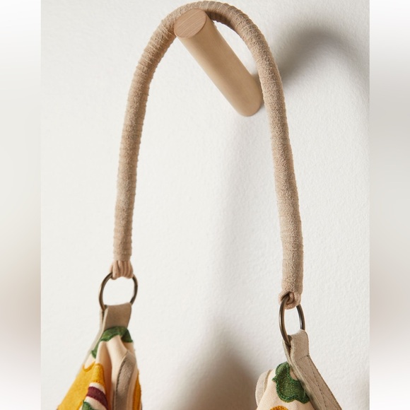 Free People Gold and Brown Tote Bag - Picture 3 of 5